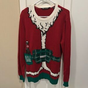 Travis Mathew golf sucks Christmas sweater